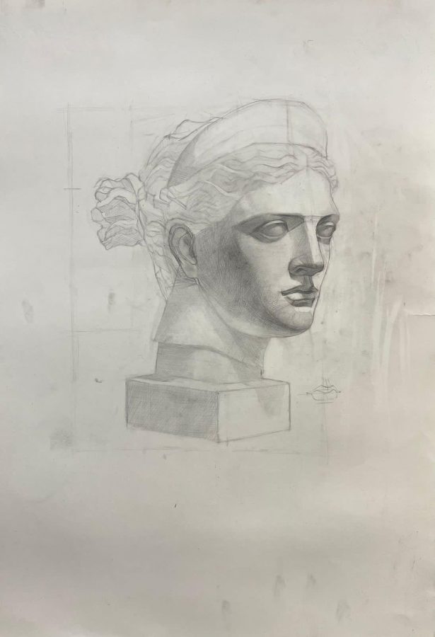 Woman's head
